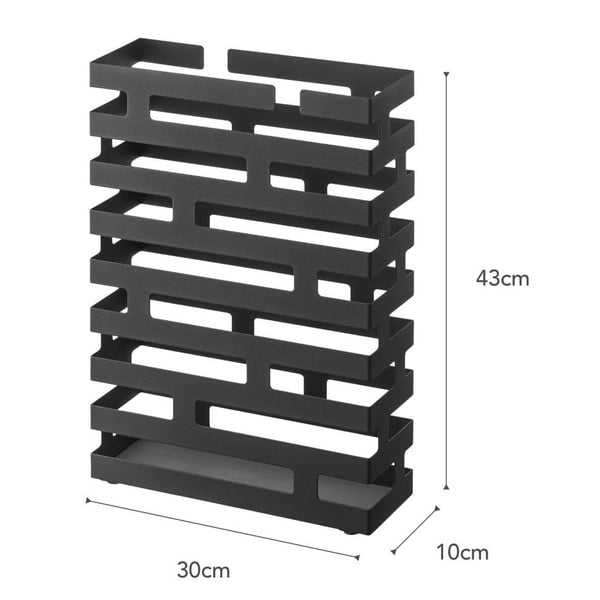 Suport pentru umbrelă YAMAZAKI Himeji, negru-image-3