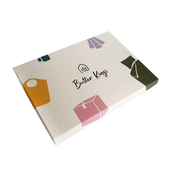 Lenjerie de pat din bumbac satinat Butter Kings Botanical Art, 200 x 200 cm-image-2