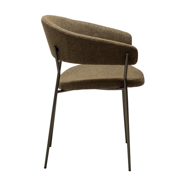 Scaun de dining kaki cu cotiere Reboot – DAN-FORM Denmark-image-3