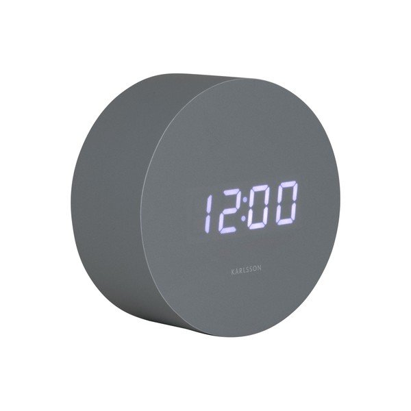 Ceas deșteptător digital ø 9 cm Spry Round – Karlsson-image-3