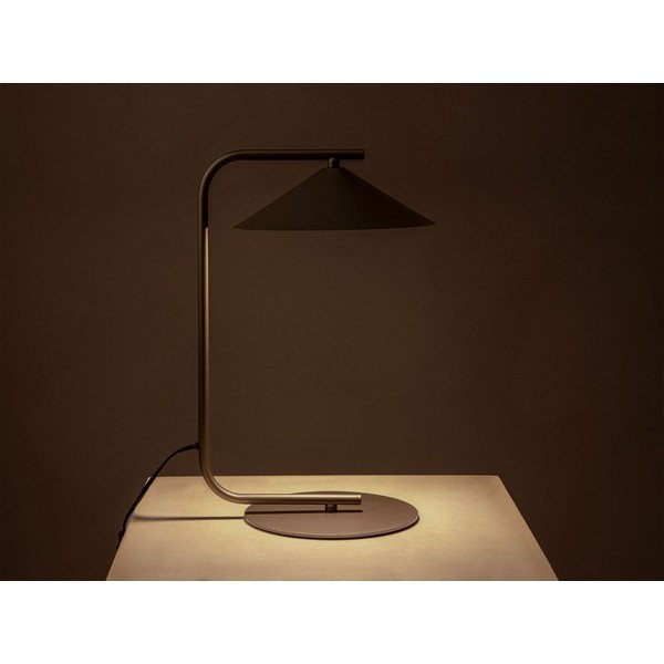 Veioză maro din metal (înălțime 42 cm) Nocte – Micadoni -image-1