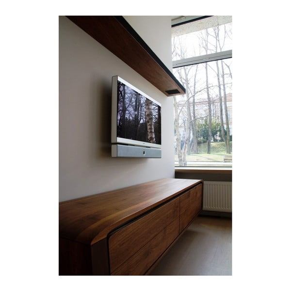 Comodă TV, din lemn de stejar masiv, Javorina Hang-image-4