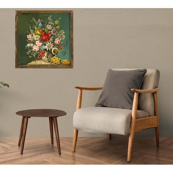 Tablou Vintage Flowers, 50 x 50 cm-image-1