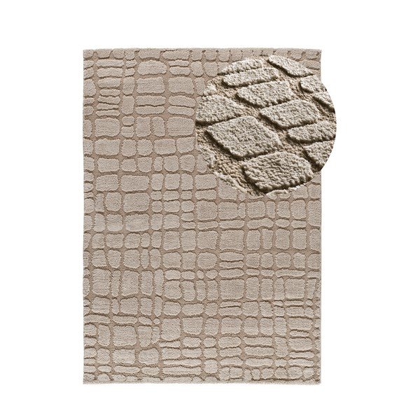 Covor bej 126x190 cm Juno – Universal