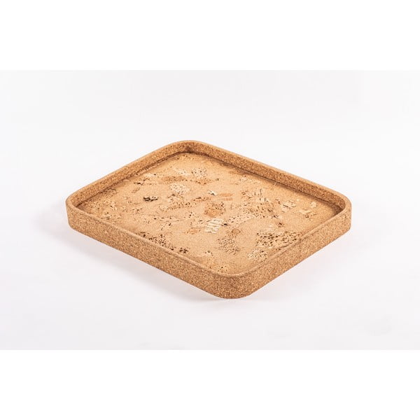 Tavă din plută 32.5x42 cm Querco – ZicZac