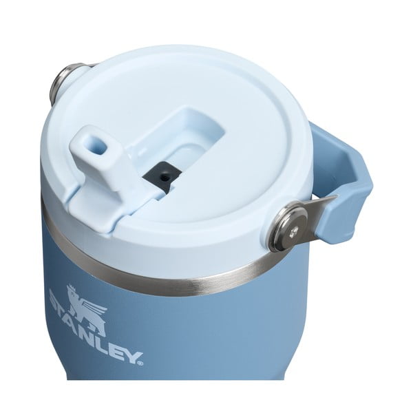 Termos albastru prăfuit din oțel inoxidabil 600 ml IceFlow™ Flip Straw 2.0 Tumbler Indigo – Stanley-image-2