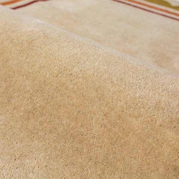 Covor tip traversă în culoare naturală țesut manual din lână 80x230 cm Lois – Flair Rugs-image-4