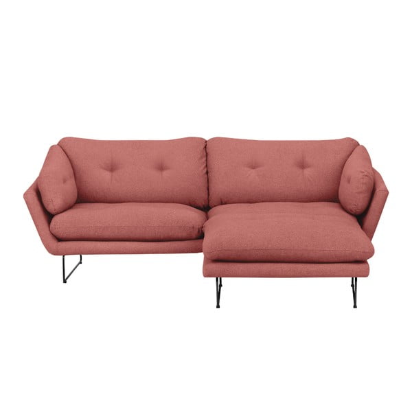 Set canapea cu puf Windsor & Co Sofas Comet, roz