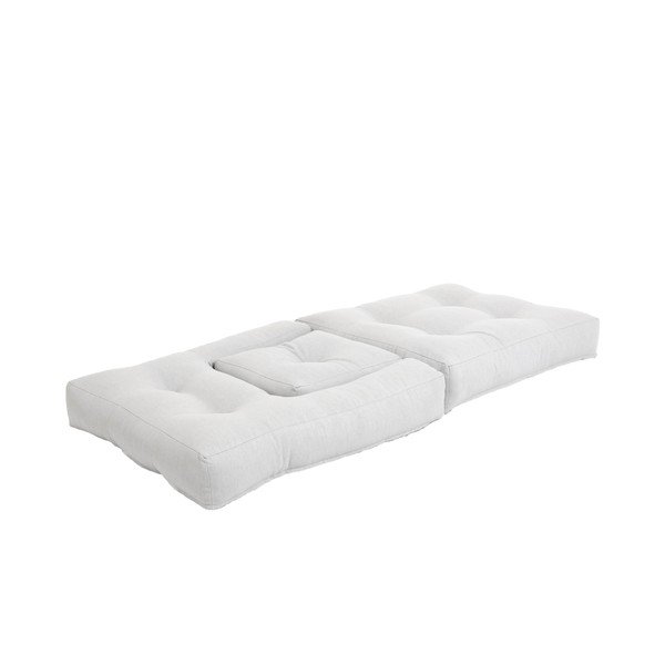 Fotoliu variabil pentru copii cu taburet Karup Design Mini Cube Grey-image-4