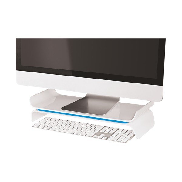 Suport pentru monitor Leitz, alb-albatru-image-3