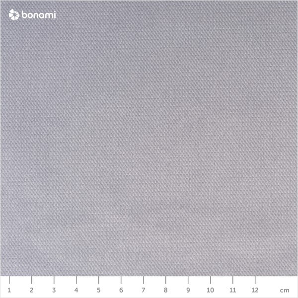 (calitate II) Canapea extensibilă cu husă din catifea Bobochic Paris Loft, gri deschis-image-1