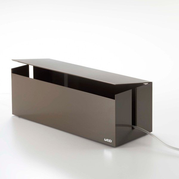 Casetă protecție prelungitor Yamazaki Web Cable Box, maro-image-1