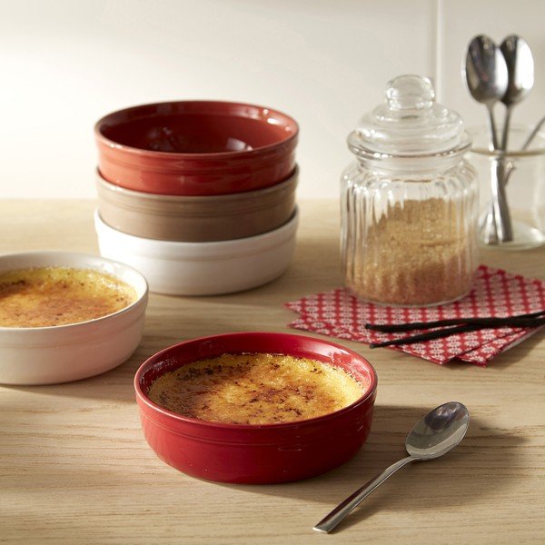 Formă din ceramică pentru crème brûlée Emile Henry, ⌀ 12 cm, roșu-image-4