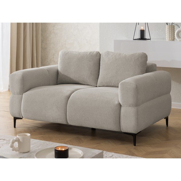 Canapea bej 154 cm Helio – Ropez-image-1