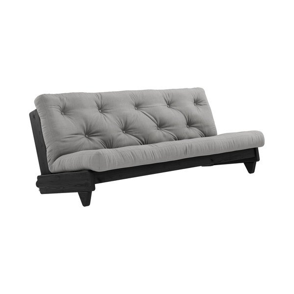 Canapea variabilă KARUP Design Fresh Black, gri-image-1