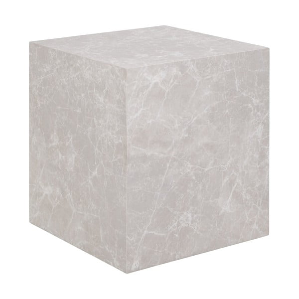 Măsuță auxiliară cu aspect de marmură 40x40 cm Prague – House Nordic