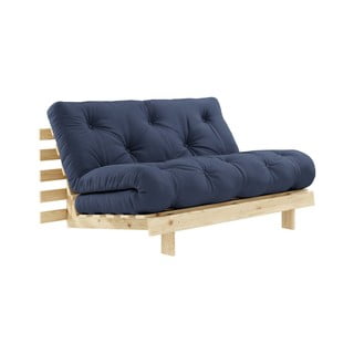 Canapea extensibilă albastră 140 cm Roots - Karup Design