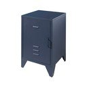 Noptieră de copii albastră din metal BRONXX – Vipack