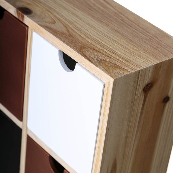 Cutie stocare cu 4 sertare Unimasa Furniture-image-1