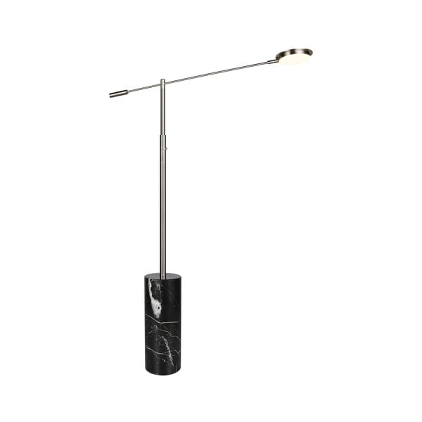 Lampadar negru-argintiu LED (înălțime 145 cm) Fiore – Trio Select