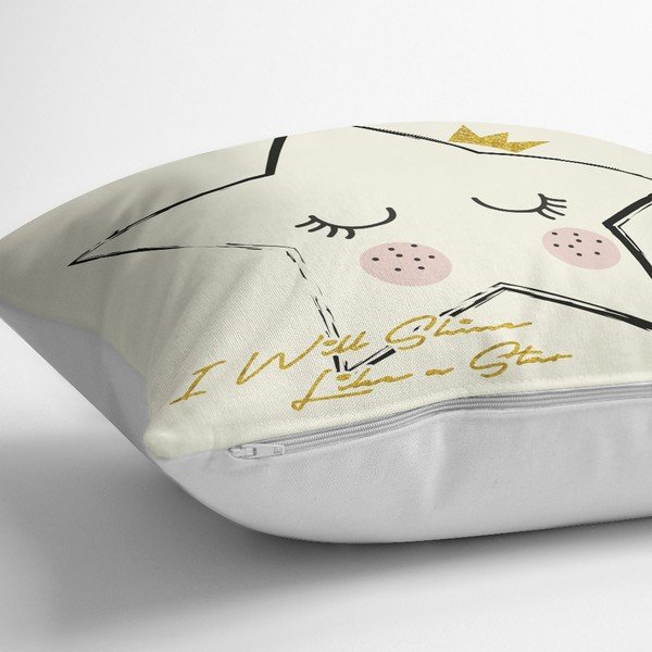 Față de pernă pentru copii Modern Star - Minimalist Cushion Covers-image-1