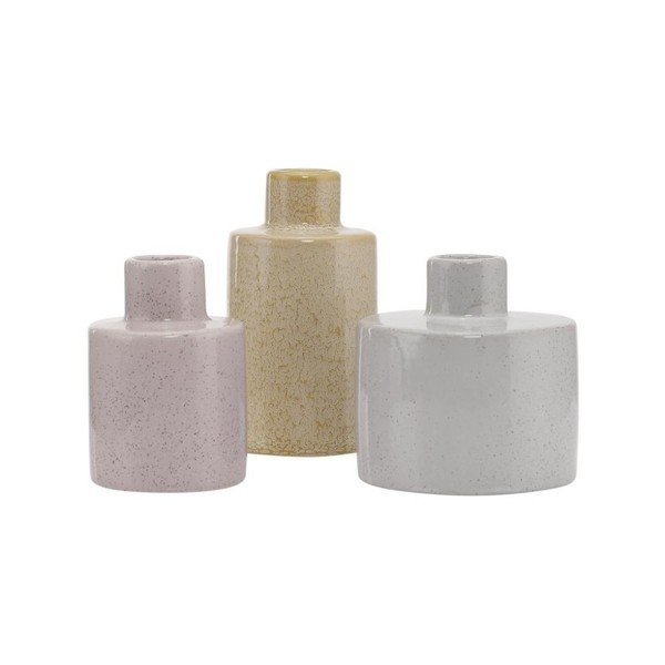 Sfeșnic din ceramică A Simple Mess Ortona Glacier Grey, ⌀ 9 cm-image-2