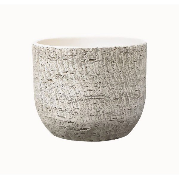 Ghiveci din ceramică Big pots Portland, ø 25 cm, gri