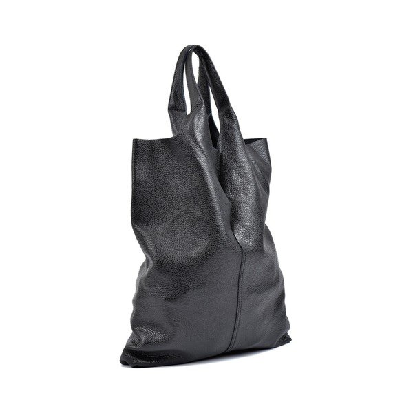 Geantă din piele Isabella Rhea Pemlio, negru-image-2