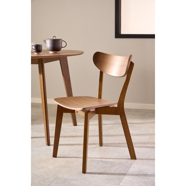 Scaun de dining maro Roxby – Actona-image-3