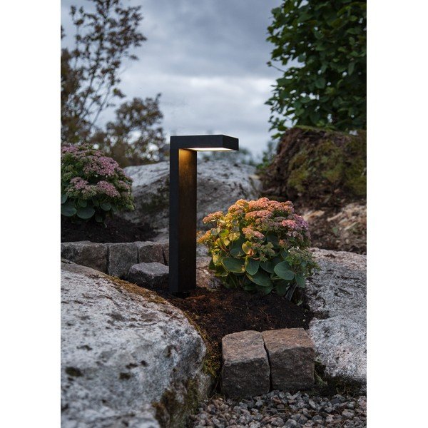 Corp de iluminat solar cu LED pentru grădină Star Trading Vicini, înălțime 38 cm-image-1