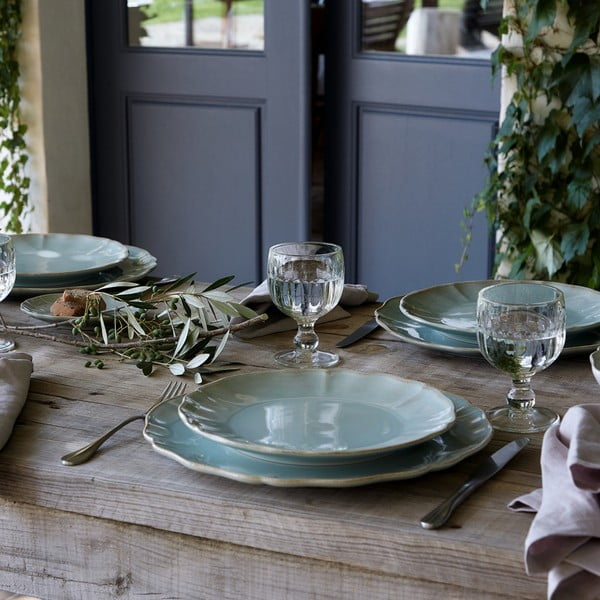 Farfurie ceramică Costa Nova Alentejo, Ø 27 cm, turcoaz-image-2