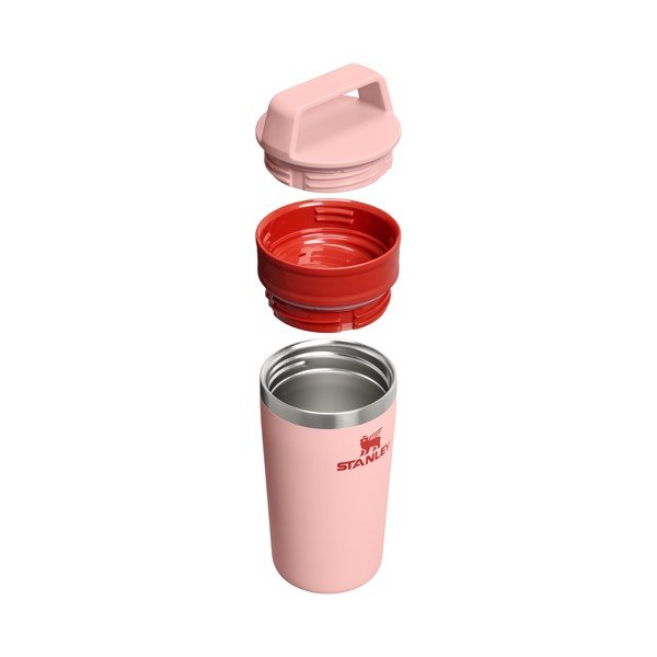 Cană termos piersică din oțel inoxidabil 350 ml Café-To-Go Travel Mug Peach Rose – Stanley-image-1