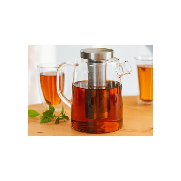 Ceainic din sticlă Vialli Design, 1,5 l-image-3
