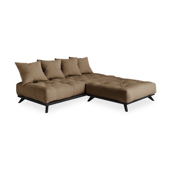 Canapea Karup Design Senza Black/Mocca, maro-image-3