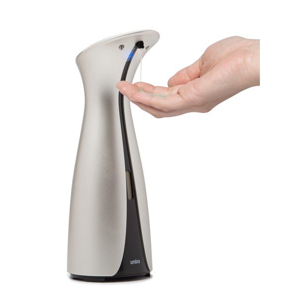 Dozator de săpun lichid argintiu automat 250 ml Otto – Umbra