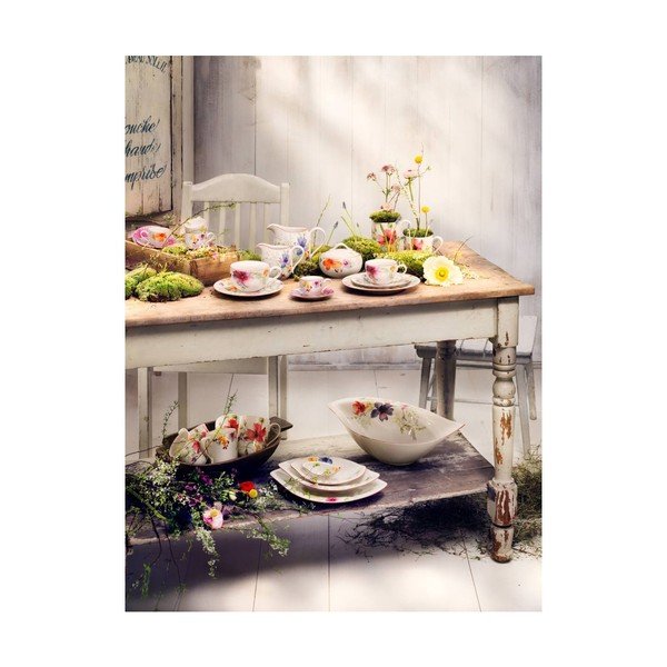 Platou adânc din porțelan Villeroy & Boch Mariefleur Serve, 3,8 l, motiv floral, multicolor-image-2