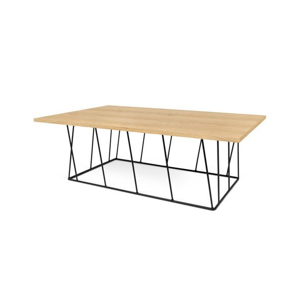 Măsuță TemaHome Helix cu picioare negre, 120 cm-image-2