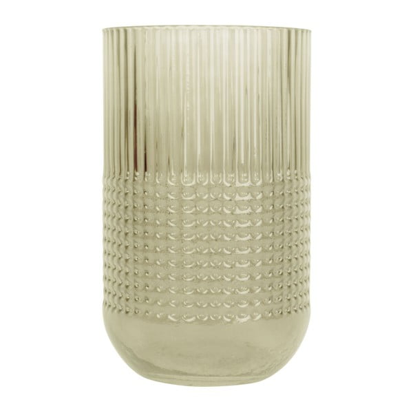 Vază din sticlă PT LIVING Attract, înălțime 20 cm, verde-image-2