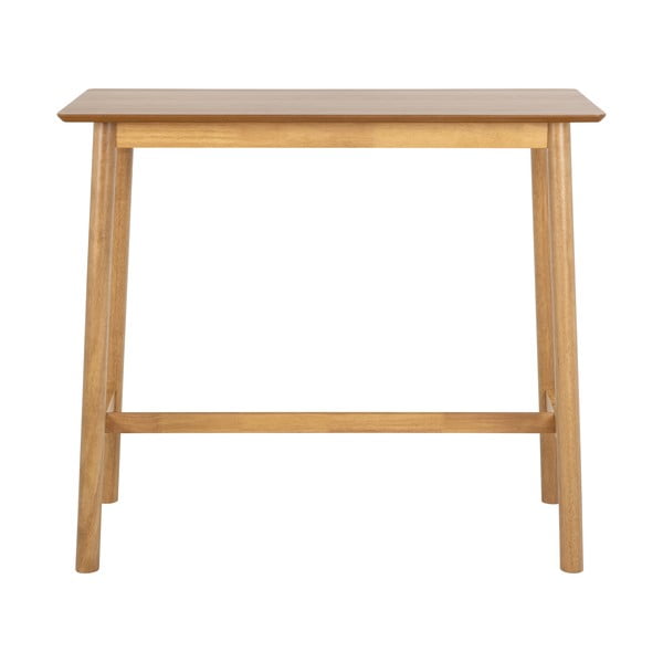 Masă de bar cu aspect de lemn de stejar 60x120 cm Barlow – Actona-image-3