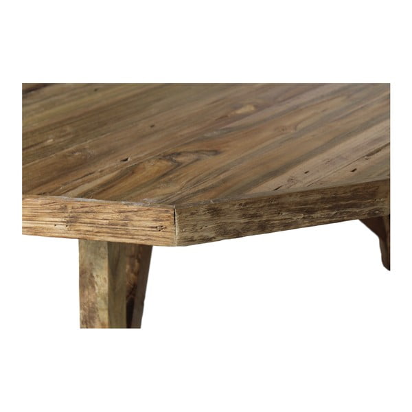 Măsuță de cafea din lemn de tec HSM Collection Diamond, Ø 90 cm-image-3