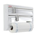 Suport montat pe perete pentru rulouri de bucătărie și folii alimentare LEIFHEIT Parat