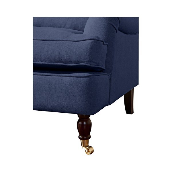 Canapea Max Winzer Passion, albastru închis, 158 cm-image-2