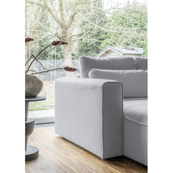 Colțar gri deschis extensibil (colț  în formă de "U") Homely Tommy – Miuform-image-4