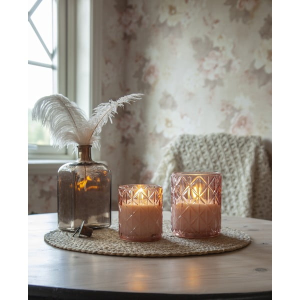 Lumânare LED cu baterii (înălțime 10 cm) Flamme Romb – Star Trading-image-1