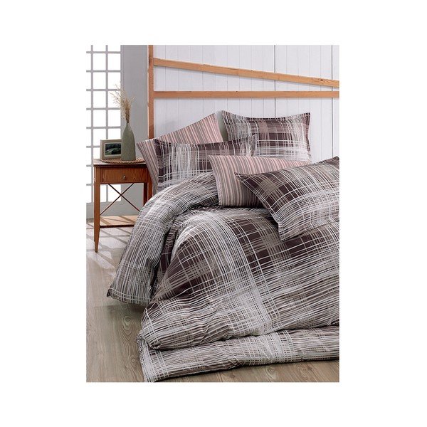 Lenjerie de pat din bumbac Turna, 200 x 200 cm