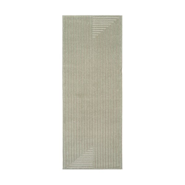 Covor tip traversă pentru interior și exterior verde 80x250 cm Nova 1202 – Ayyildiz Carpets