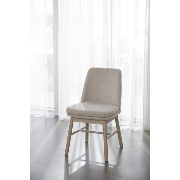 Scaune de dining bej 2 buc. Amesbury – Rowico-image-1