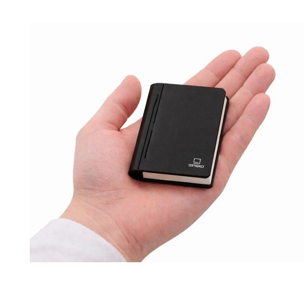 Decorațiune luminoasă neagră portabilă cu USB BookLight – Gingko