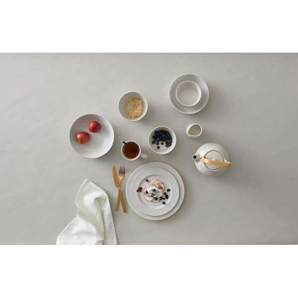 Bol servire din gresie Bitz Basics Matte Cream, ⌀ 13 cm, crem-image-1