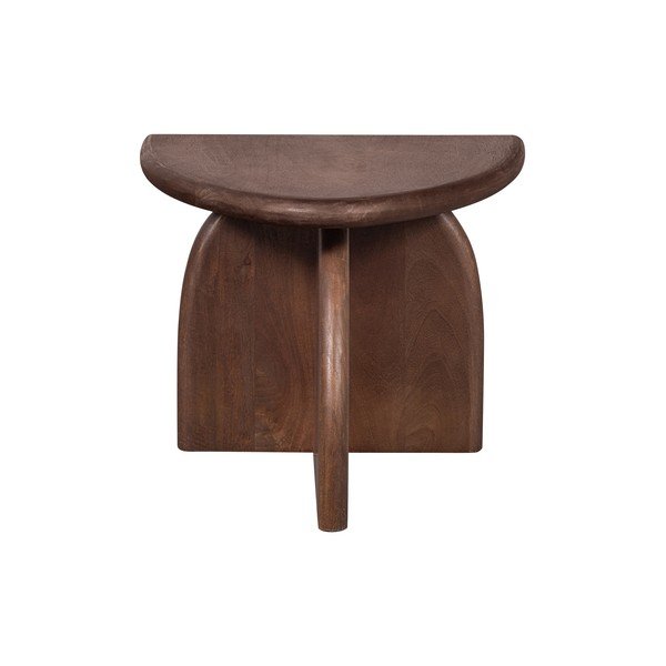 Măsuță auxiliară din lemn de mango 50x50 cm Nalin – WOOOD-image-1